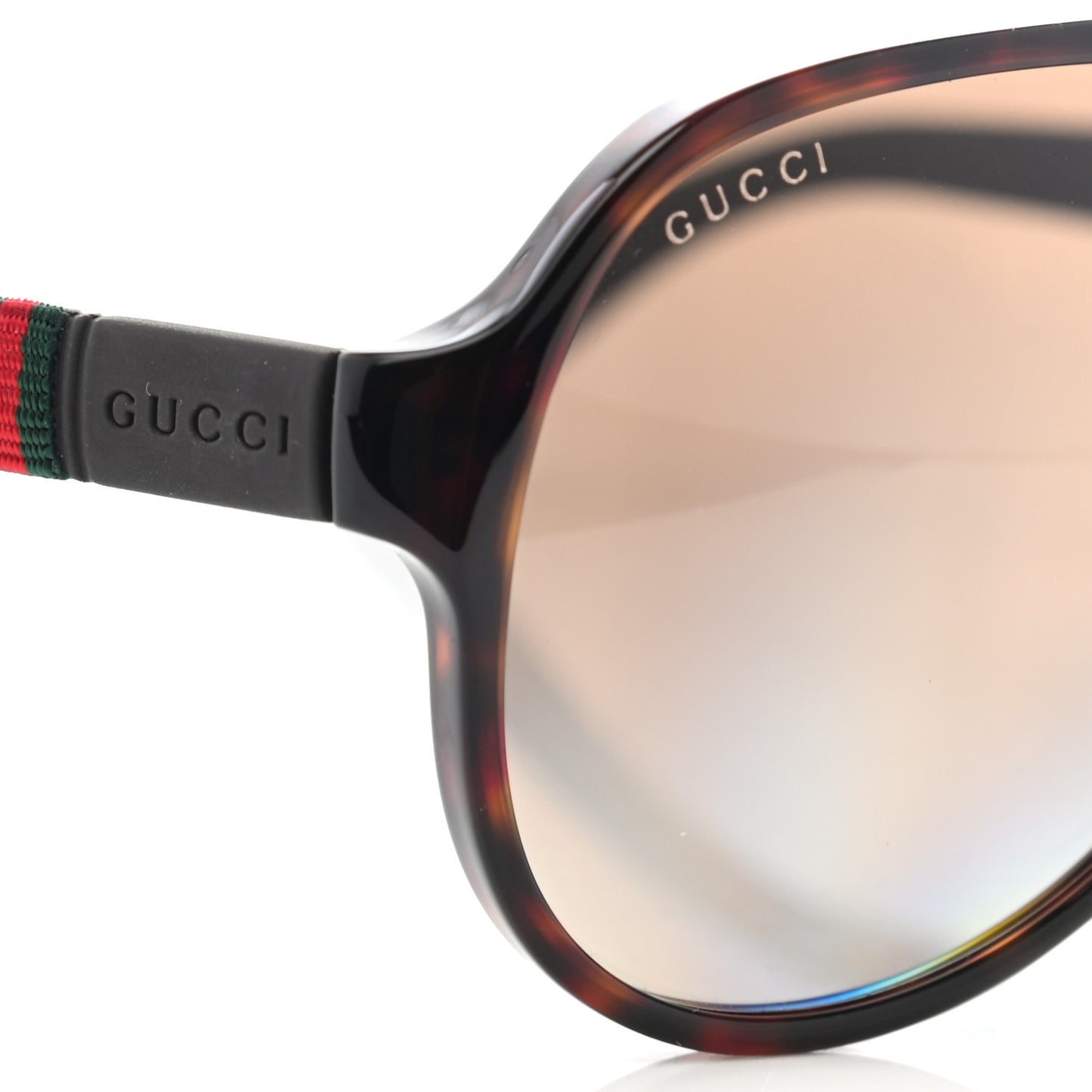 Acetate Polarized Web Aviator Sunglasses GG 1065/ S Tortoise