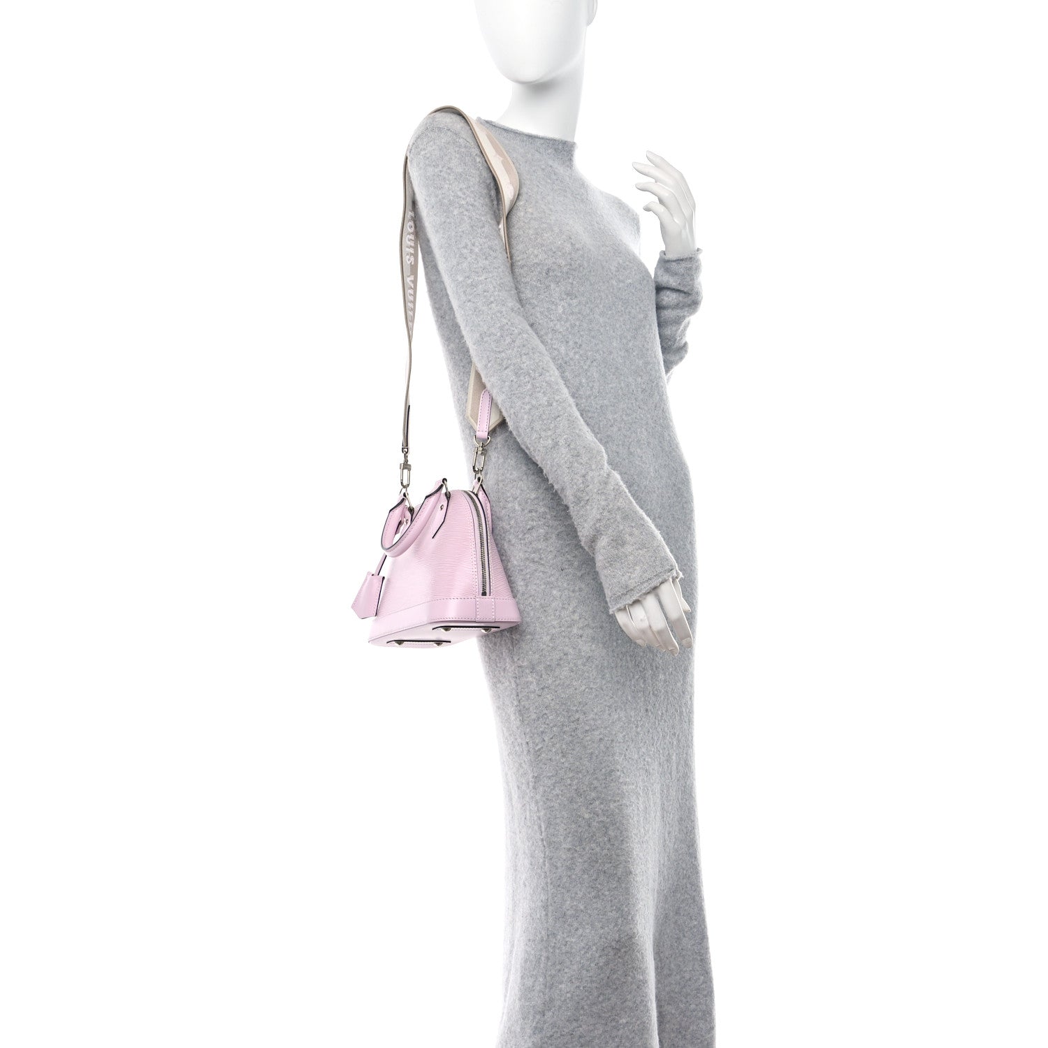 Louis Vuitton LOUIS VUITTON Epi Jacquard Alma BB Guimauve 2 of 9