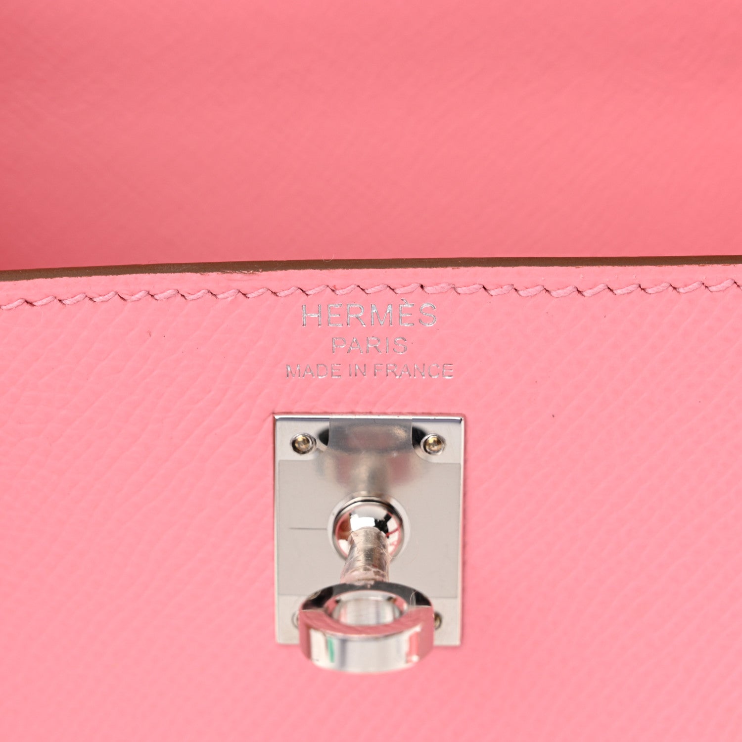 Hermes Epsom Kelly Sellier 25 Rose Confetti 6 of 11