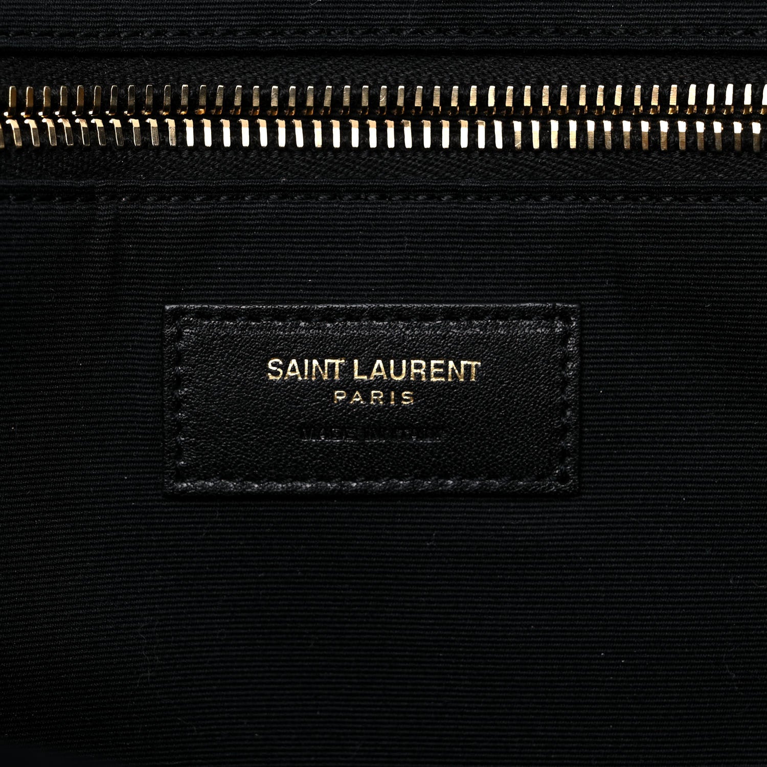 Saint Laurent Canvas Calfskin Leopard Print Rive Gauche Noe Tote Natural Black 6 of 13