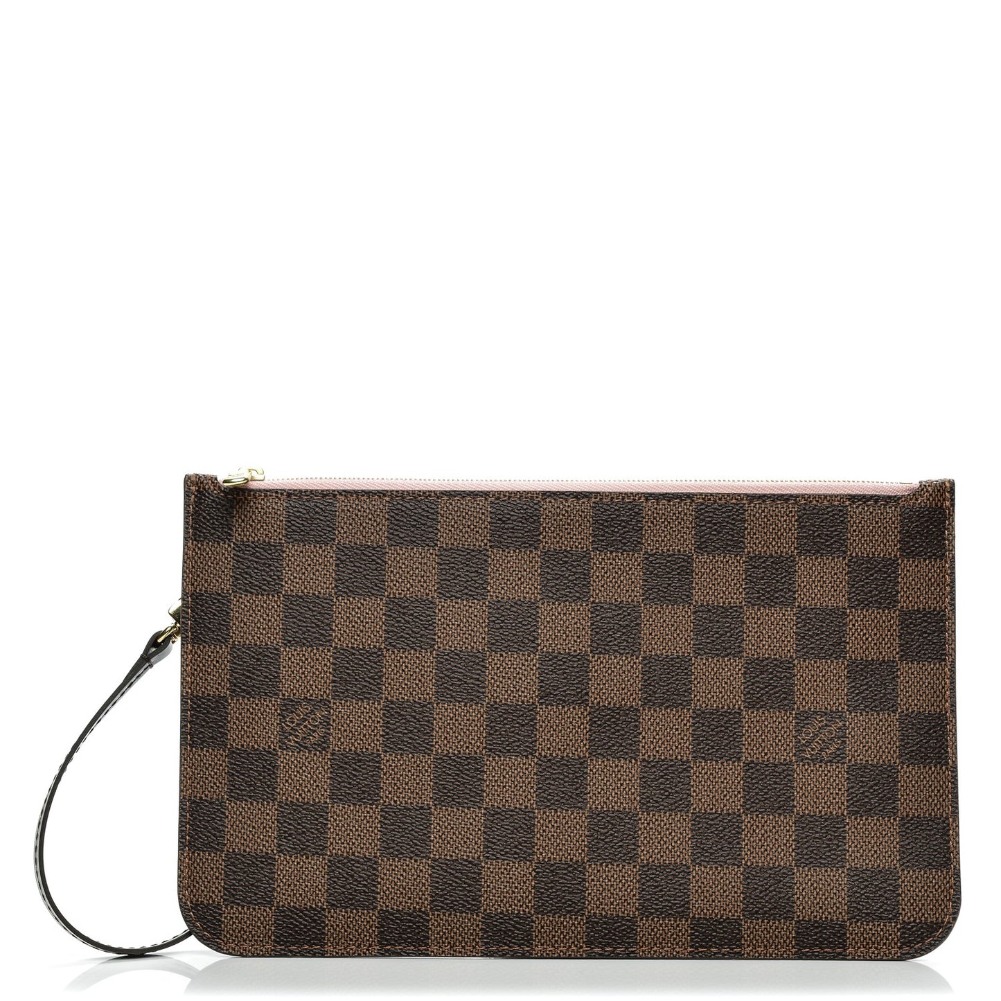 Damier Ebene Neverfull MM GM Pochette Rose Ballerine