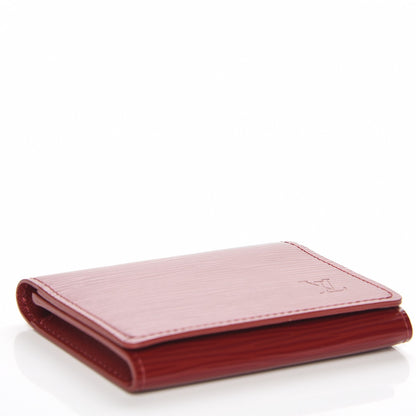 Louis Vuitton Epi Business Card Holder Rubis 4 of 6