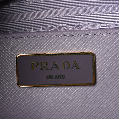 Prada Saffiano Lux Medium Open Promenade Tote Glicine 6 of 9