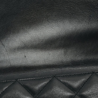 Chanel Goatskin Quilted Timeless CC Clutch Black 10 of 10