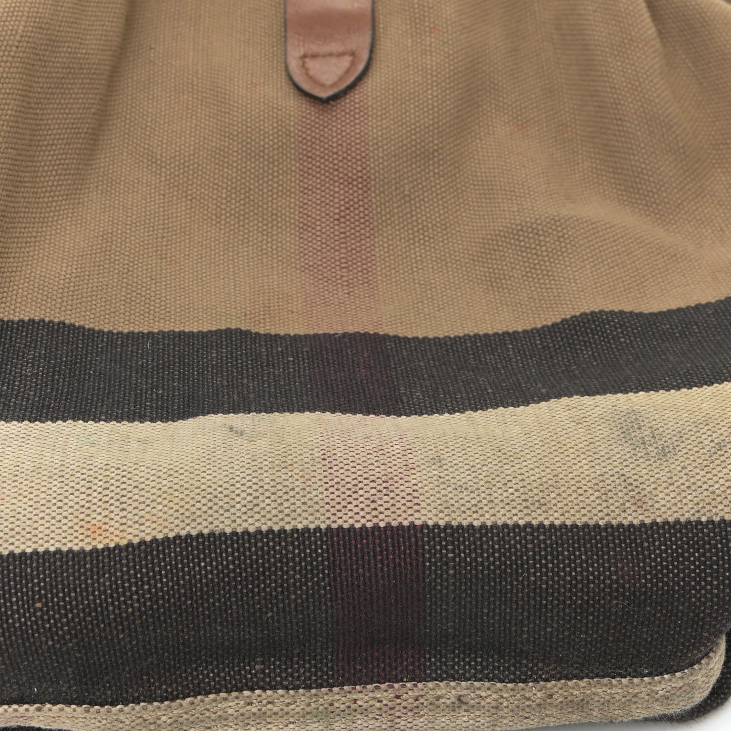 Overdyed Canvas Mega Check Medium Chiltern Backpack Tan