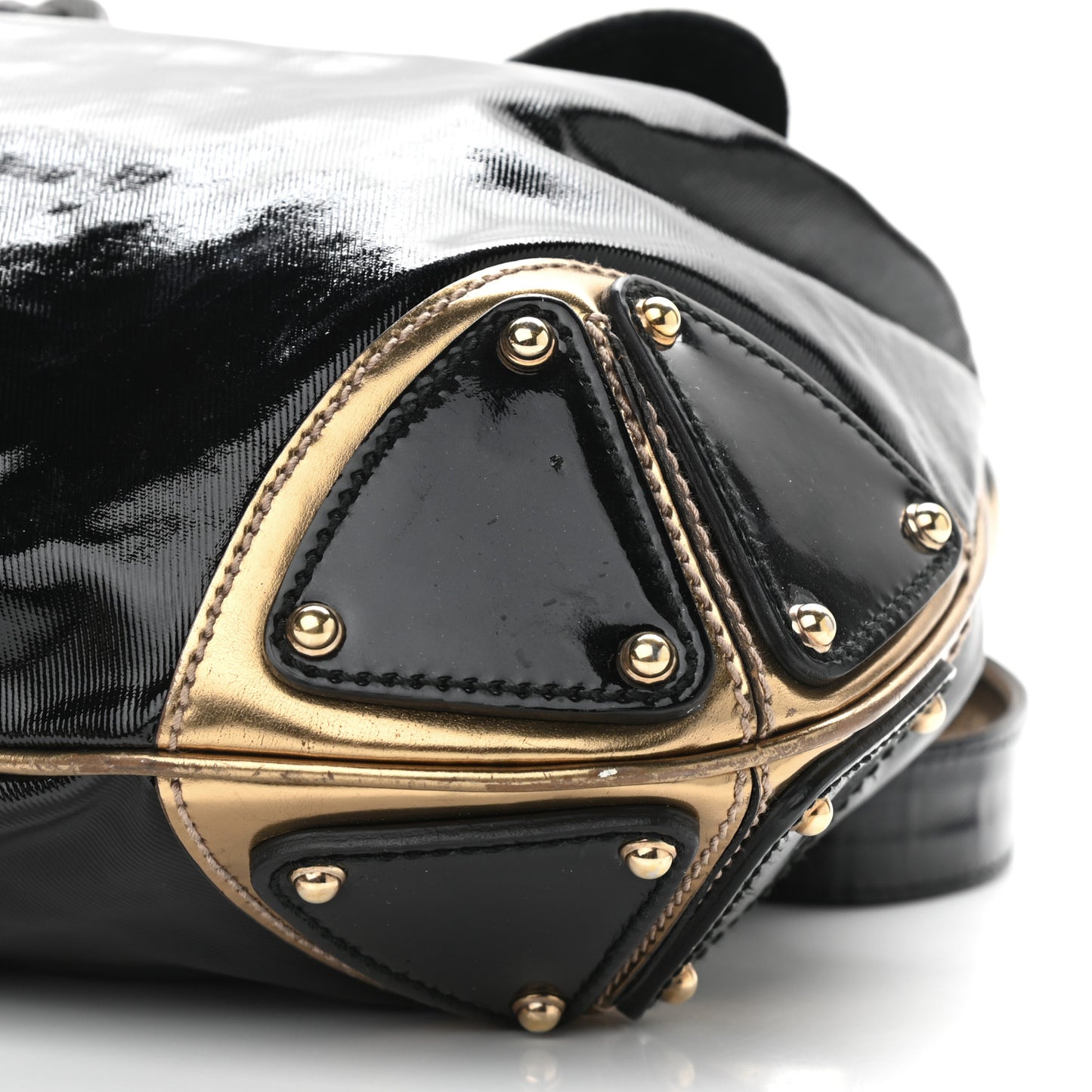 Coated Canvas Medium Indy Top Handle Hobo Black