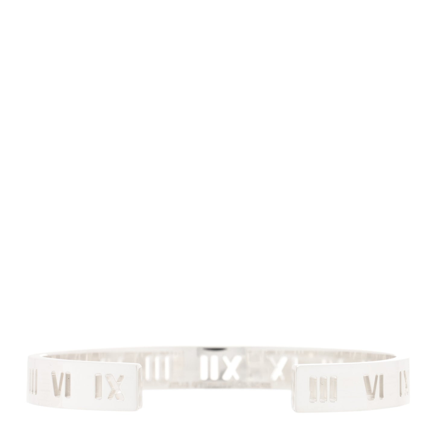 Sterling Silver Atlas Pierced Cuff Bracelet