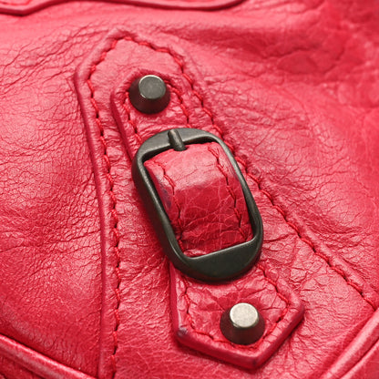 Balenciaga Agneau Classic Hardware Hip Rose Thulian 9 of 10