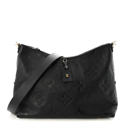Louis Vuitton Empreinte Monogram Giant Carryall MM Black 1 of 10