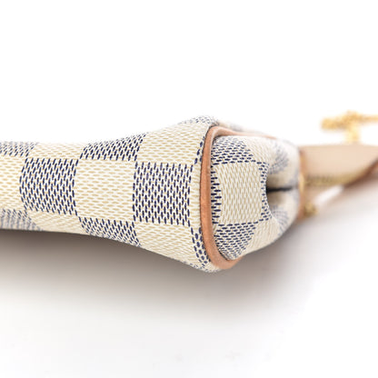 Louis Vuitton Damier Azur Eva Clutch 6 of 9