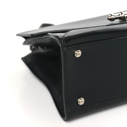 Givenchy Calfskin Small Obsedia Satchel Black 8 of 10
