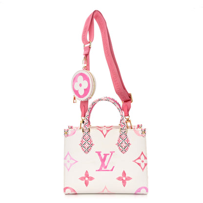 Louis Vuitton Monogram Giant By The Pool 2.0 Onthego PM Pink 1 of 17
