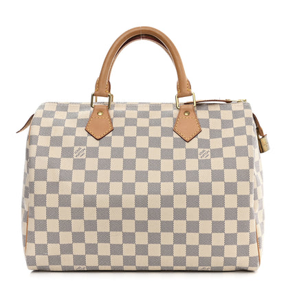 Louis Vuitton Damier Azur Speedy 30 1 of 11