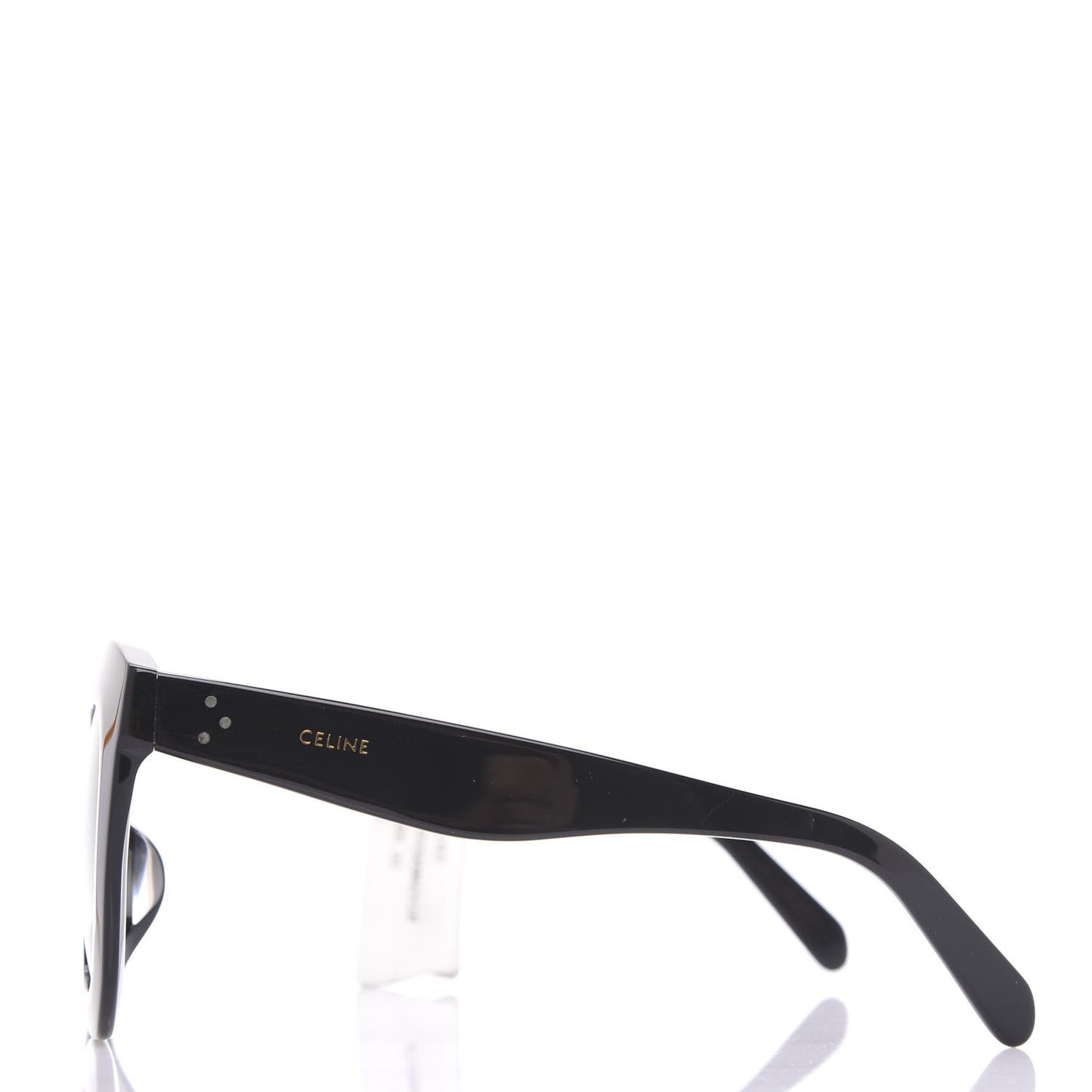 Oversized Round Sunglasses CL4005FN Black