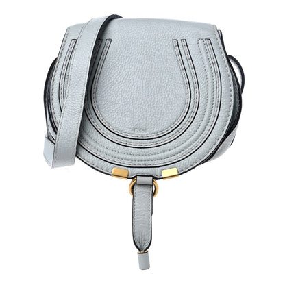 Chloe Calfskin Mini Marcie Round Crossbody Bag Light Cloud 1 of 9