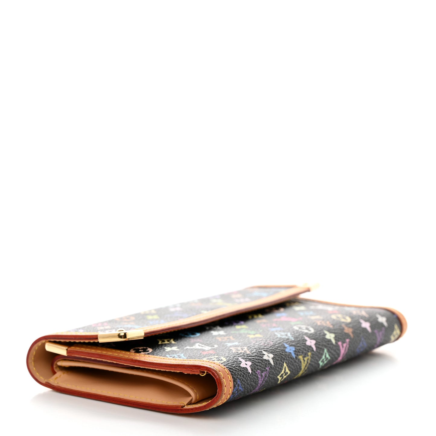 Monogram Multicolor Porte Tresor International Wallet Black