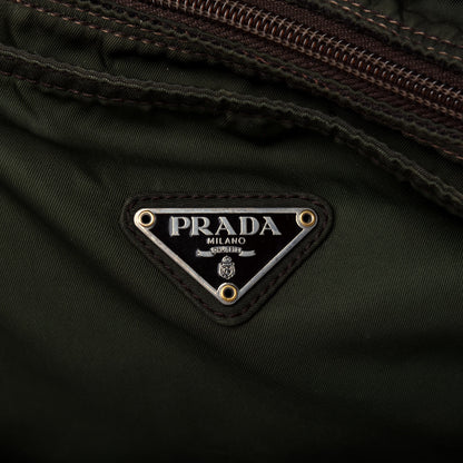 Prada Nylon Vela Flat Messenger Bag Mimetico 19 of 22