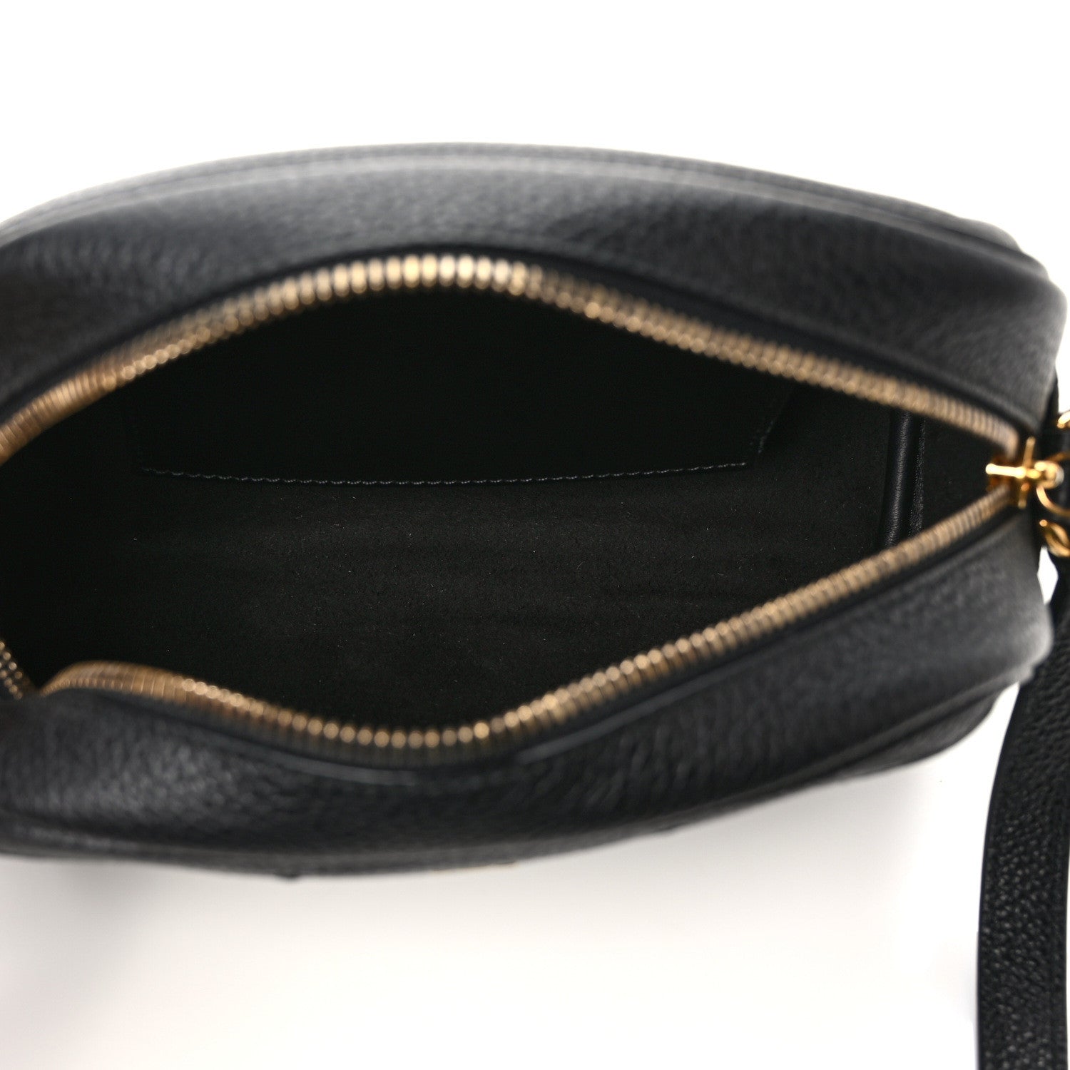 Salvatore Ferragamo Calfskin Travel Camera Crossbody Bag Black 5 of 13
