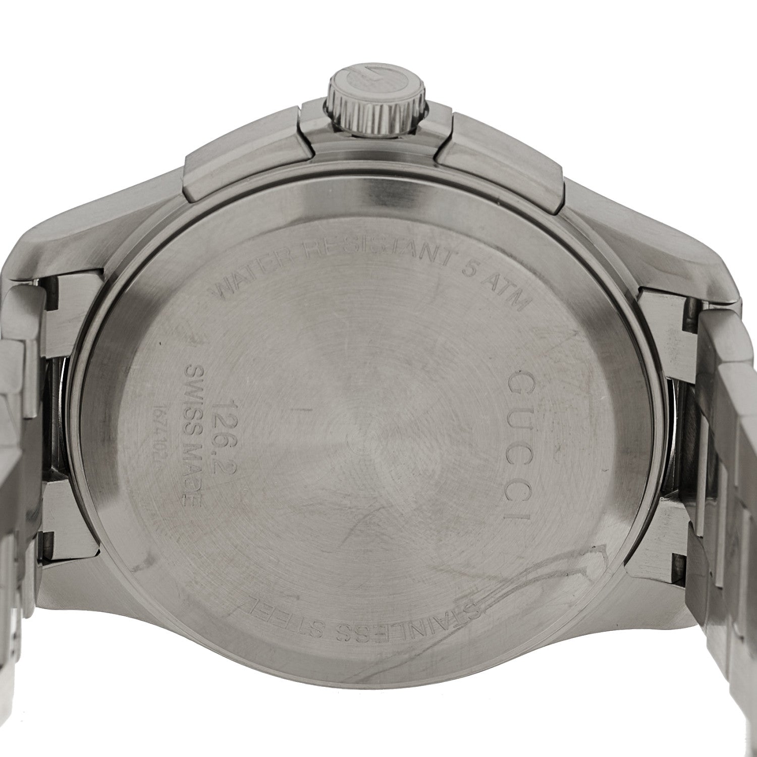 Gucci Stainless Steel 44mm G-Timeless Chronograph Quartz Watch Black 4 of 4