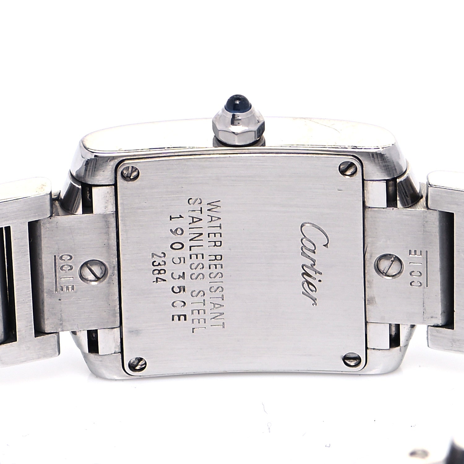 Cartier Stainless Steel 20mm Tank Francaise Quartz Watch 4 of 5