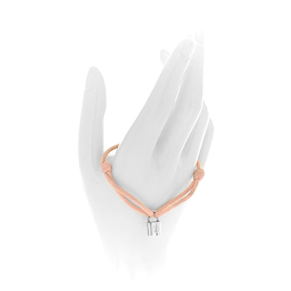 Louis Vuitton X UNICEF Sterling Silver Lockit Bracelet Light Pink 2 of 4