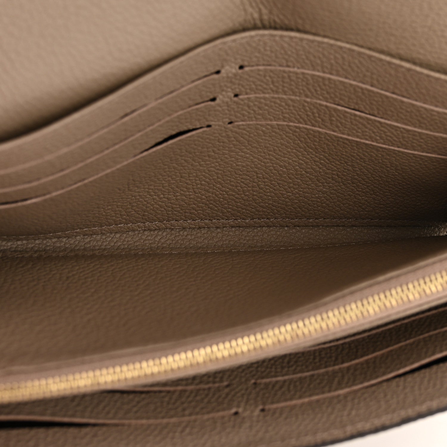 Louis Vuitton Empreinte Monogram Giant Sarah Wallet Tourterelle Creme 5 of 8