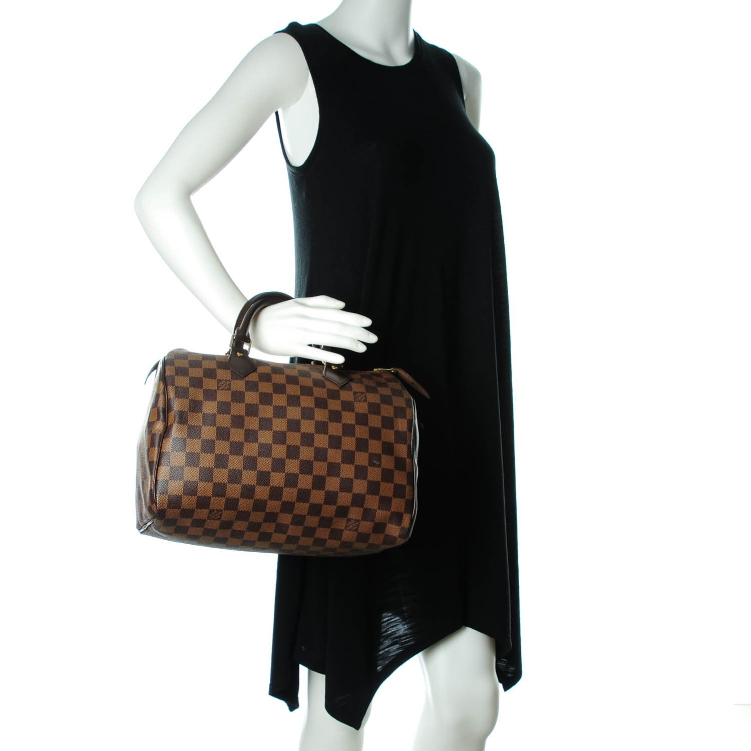 Louis Vuitton Damier Ebene Speedy 30 2 of 7