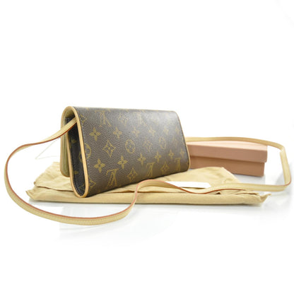 Louis Vuitton Monogram Pochette Twin GM 3 of 9