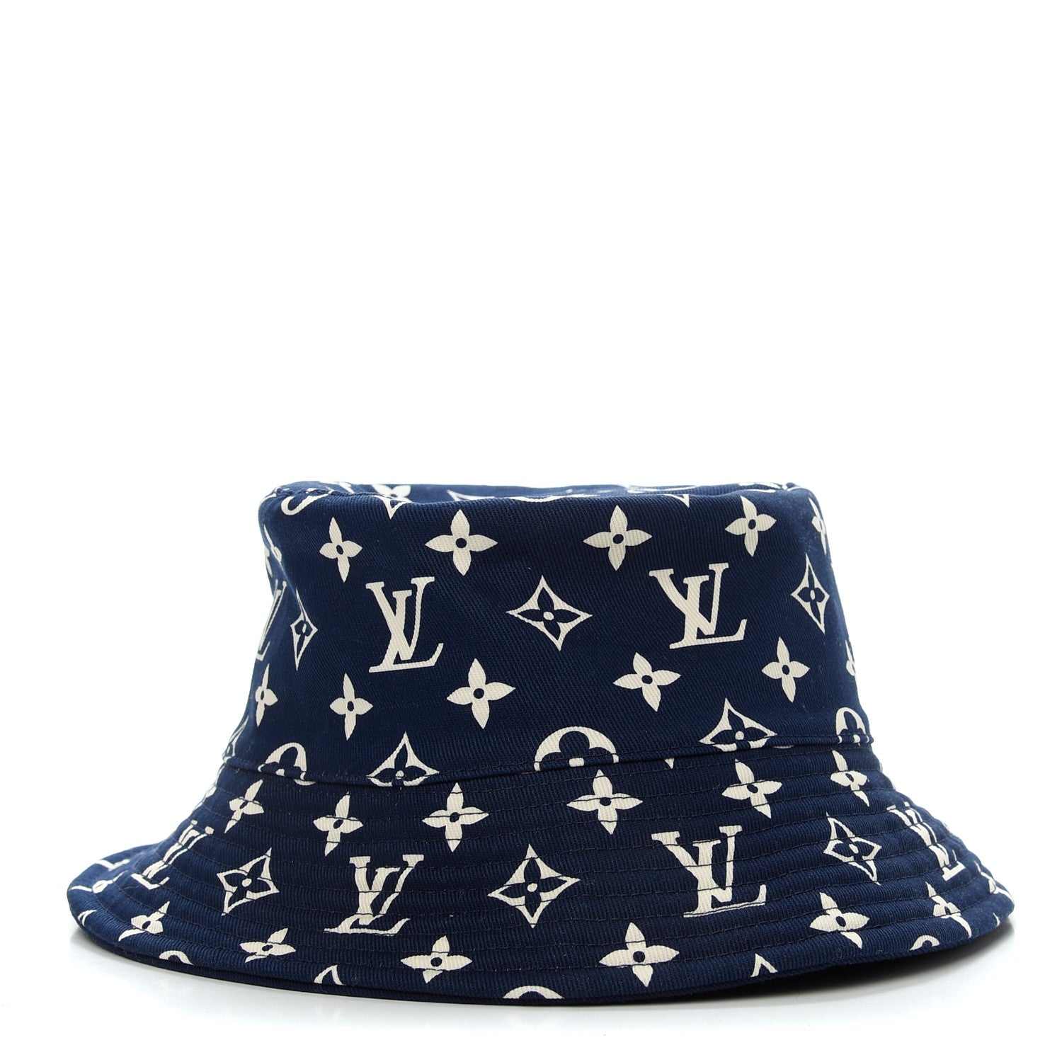 Louis Vuitton Monogram LV Escale Bucket Hat M Blue 1 of 6