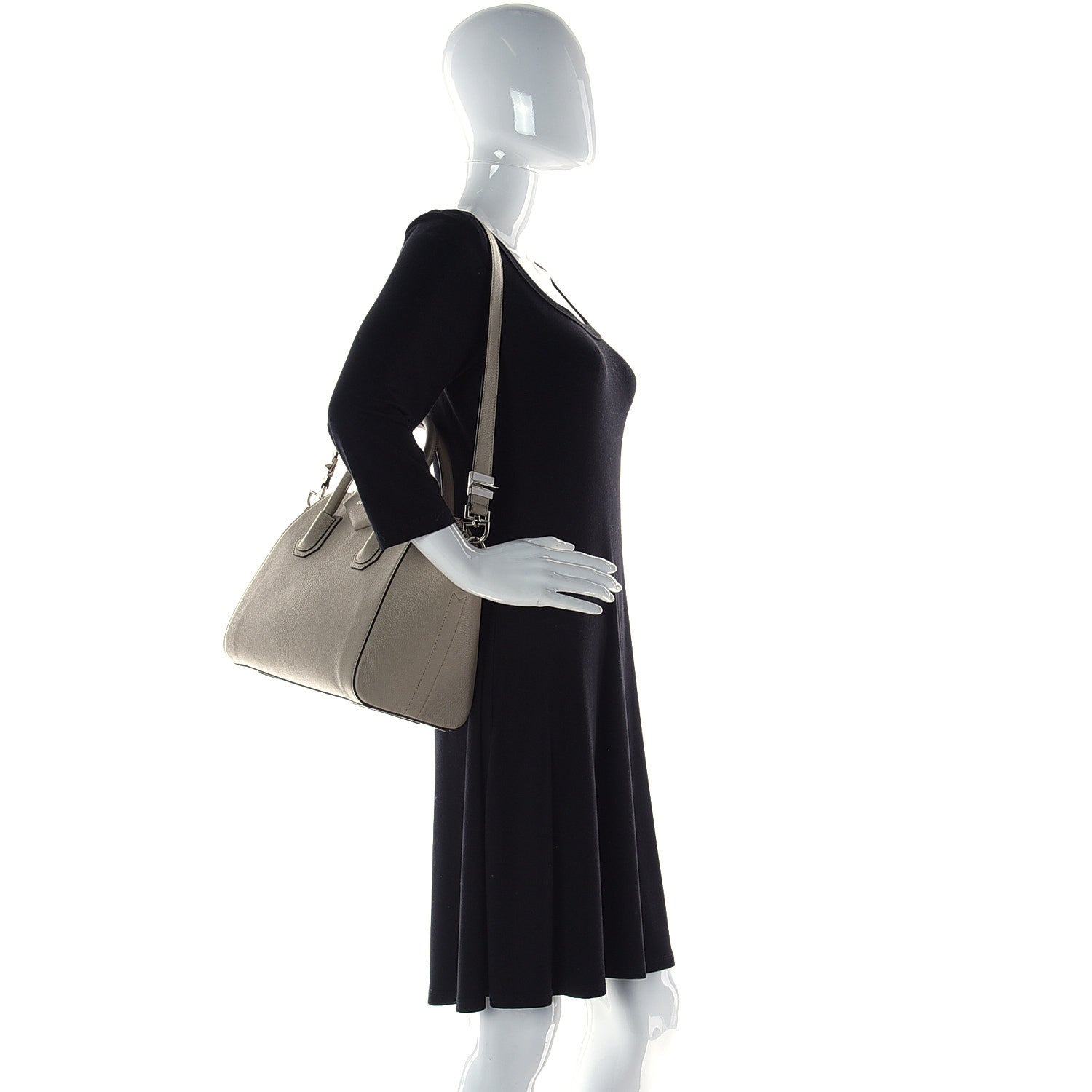 Givenchy Sugar Goatskin Small Antigona Beige 2 of 10