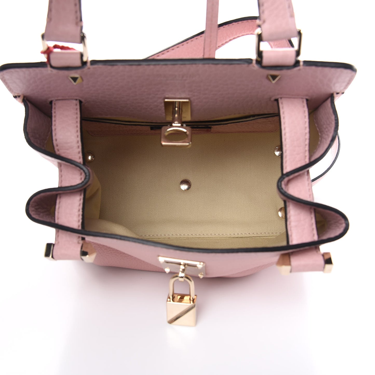 Pebbled Calfskin Small Joylock Satchel Loto