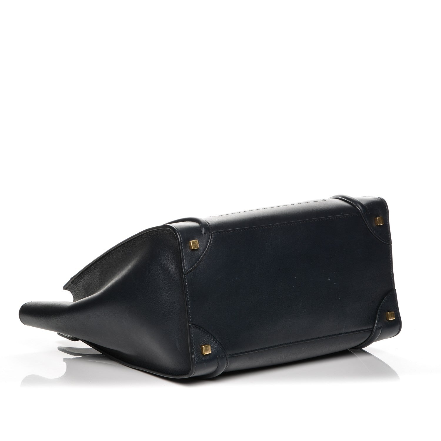Celine Smooth Calfskin Small Luggage Navy Blue 4 of 7