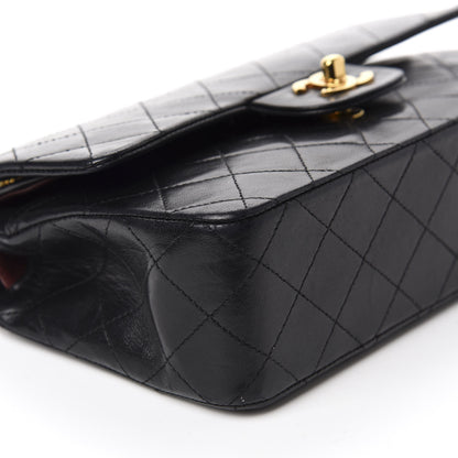 Chanel Lambskin Quilted Small Double Flap Black 6 of 14