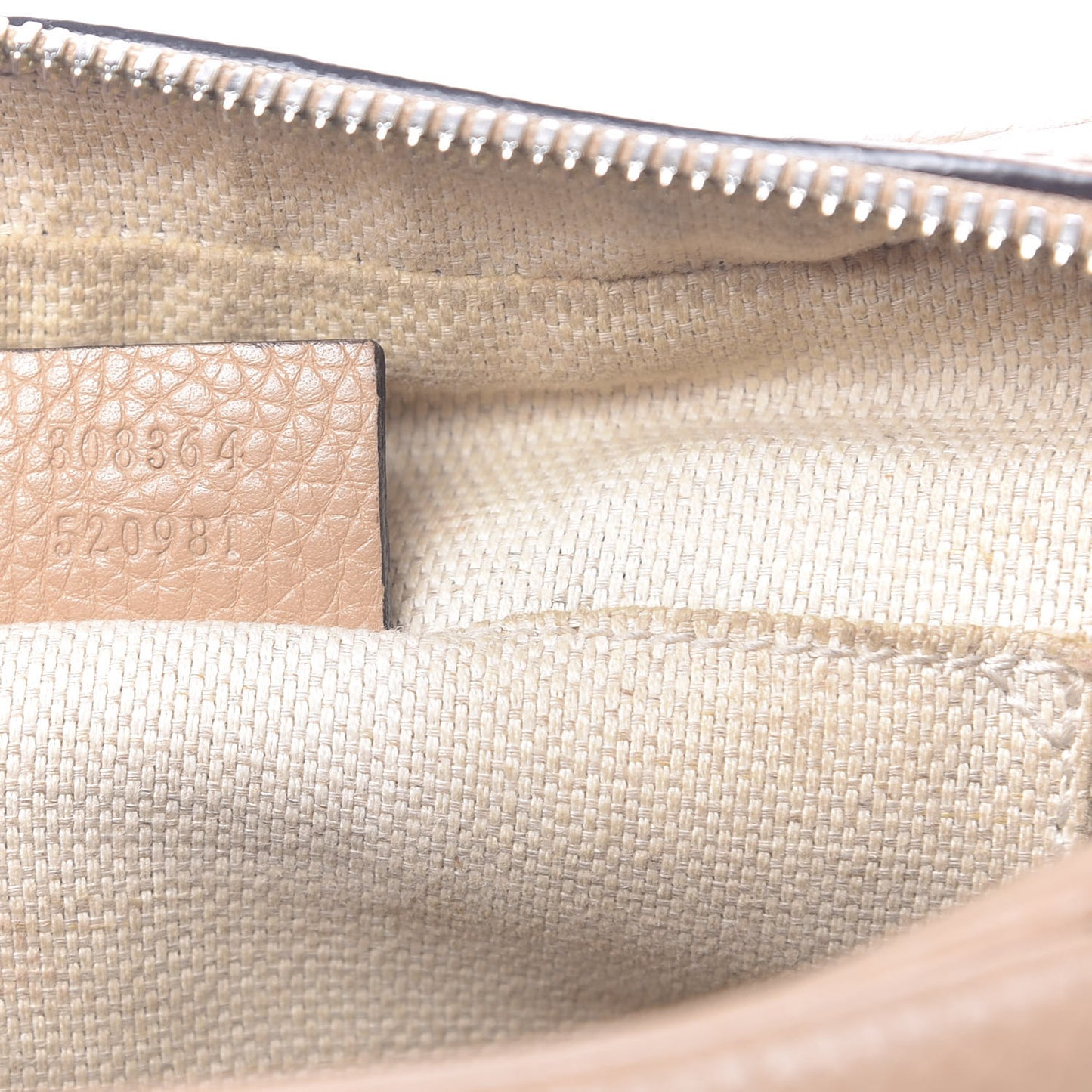 Pebbled Calfskin Small Soho Disco Bag Camelia