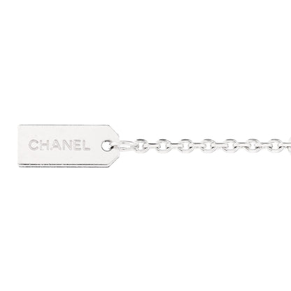 Chanel 18K White Gold Diamond Eternal No 5 Necklace 5 of 6