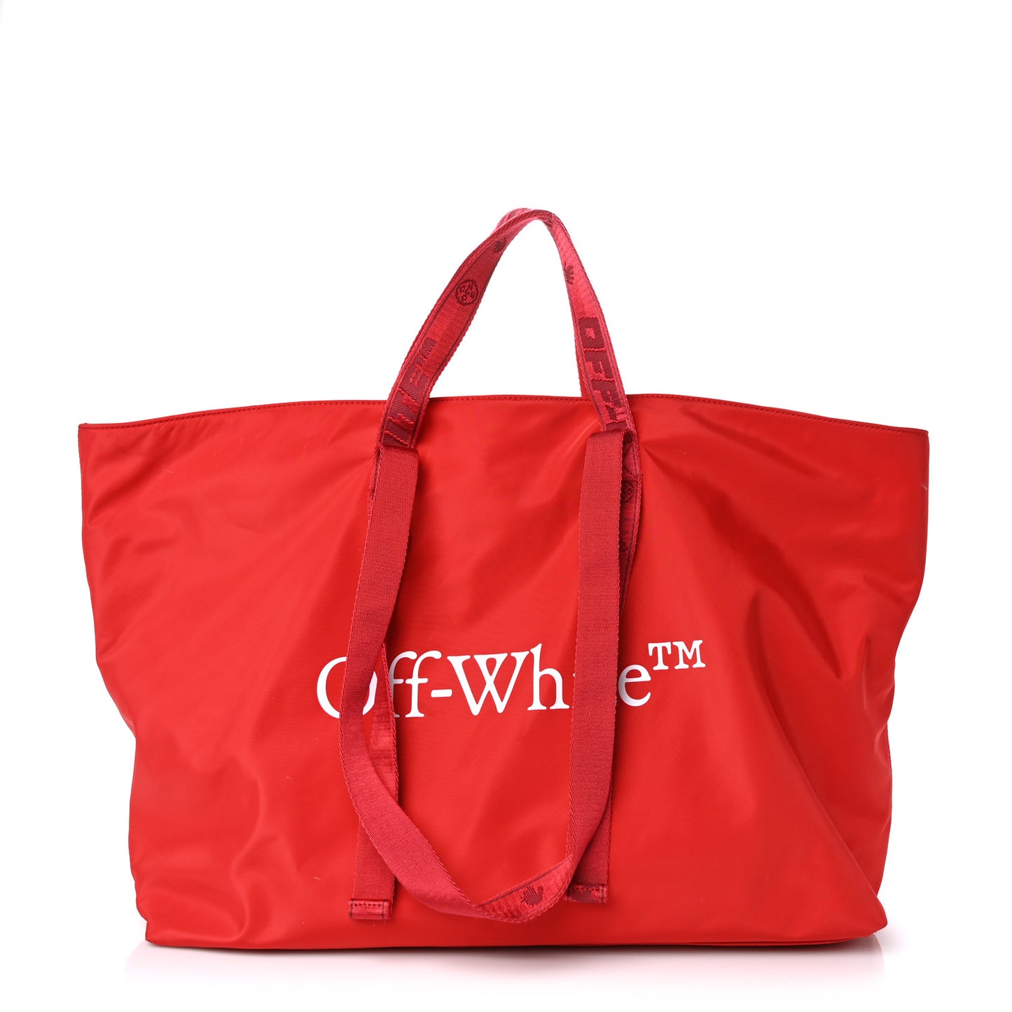 Nylon Tote Bag Red