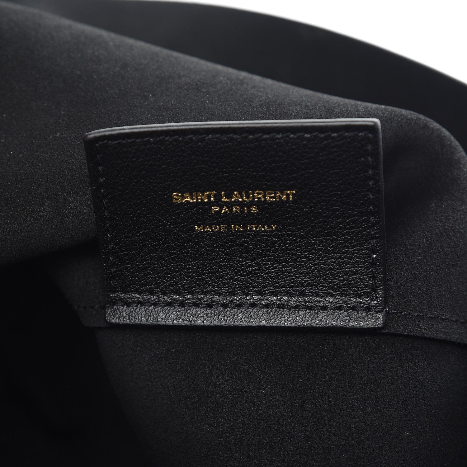 Saint Laurent Calfskin Large Shopping Tote Black 8 of 9