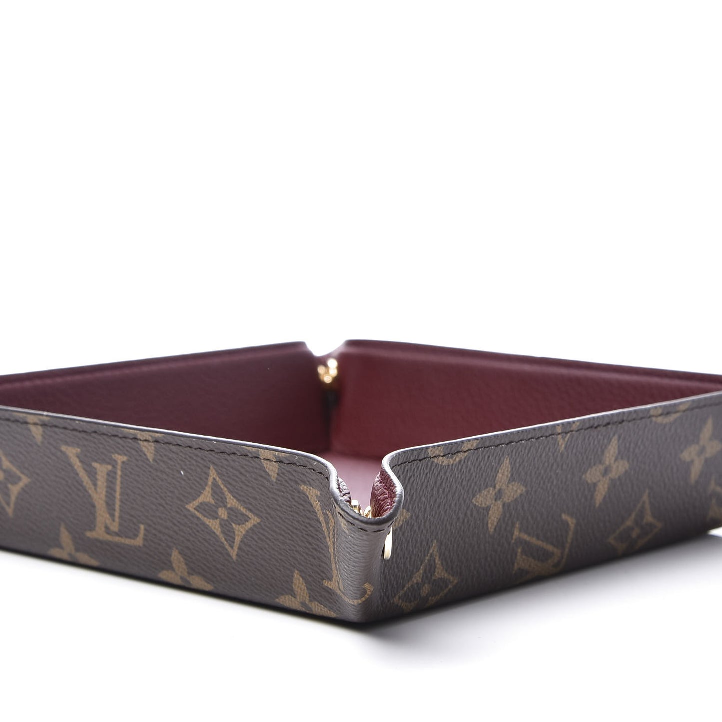 Monogram Change Tray Fuchsia