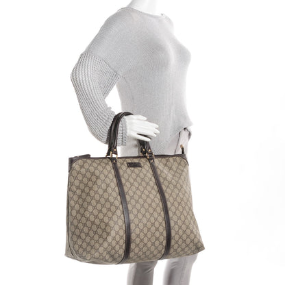 Gucci GG Plu Monogram Medium Joy Tote Bag Brown 2 of 7