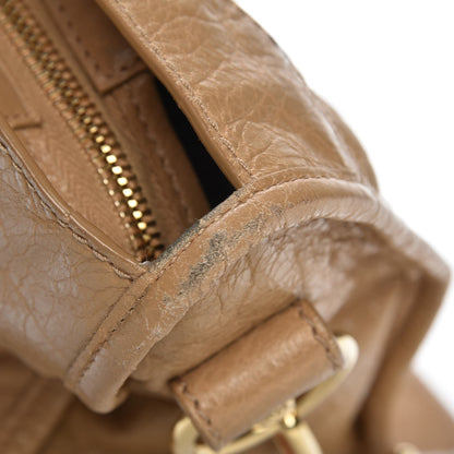 Balenciaga Agneau Giant 12 Gold Hardware City Beige Nougatine 9 of 15