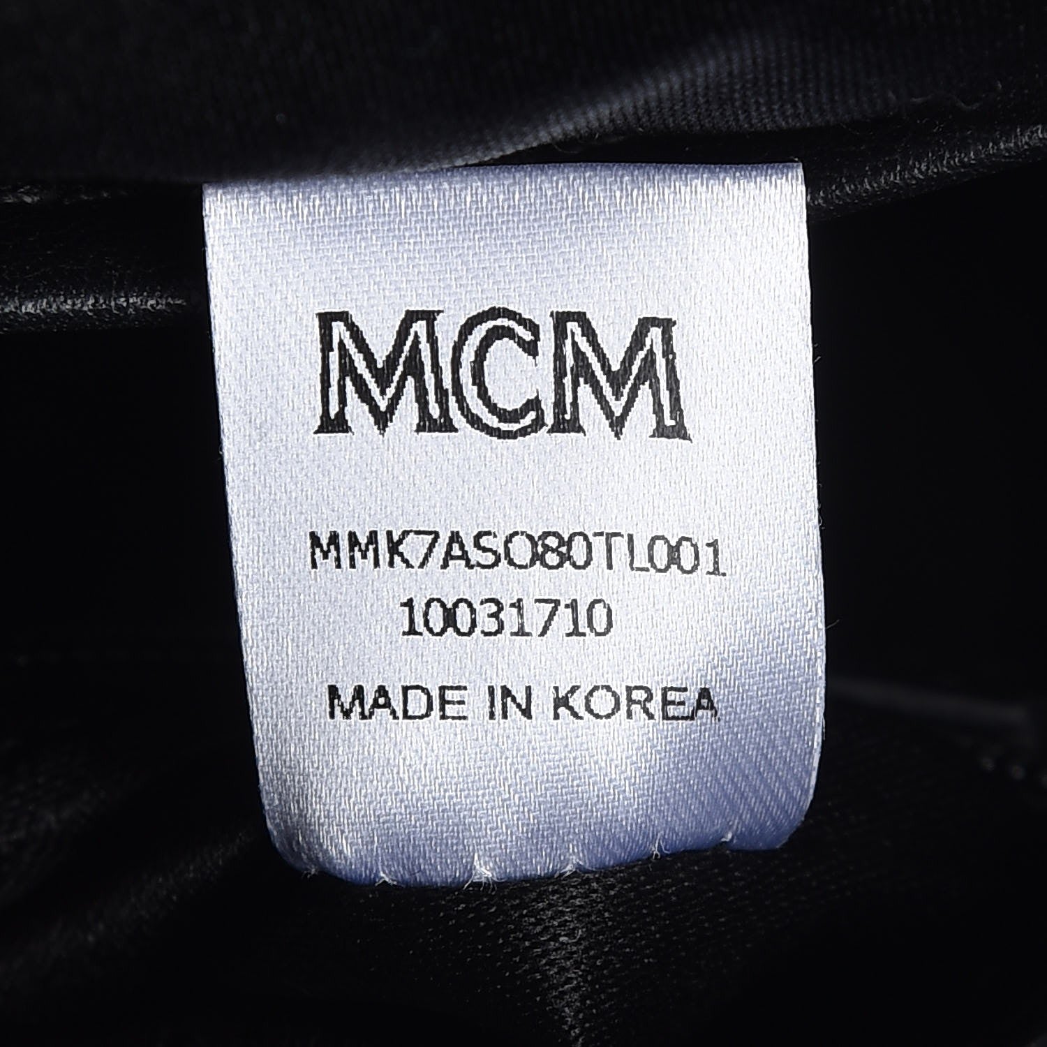 MCM Metallic Visetos Small Stark Backpack Scooter Red 8 of 8