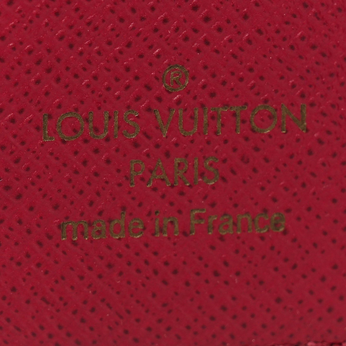 Monogram Zoe Wallet Fuchsia