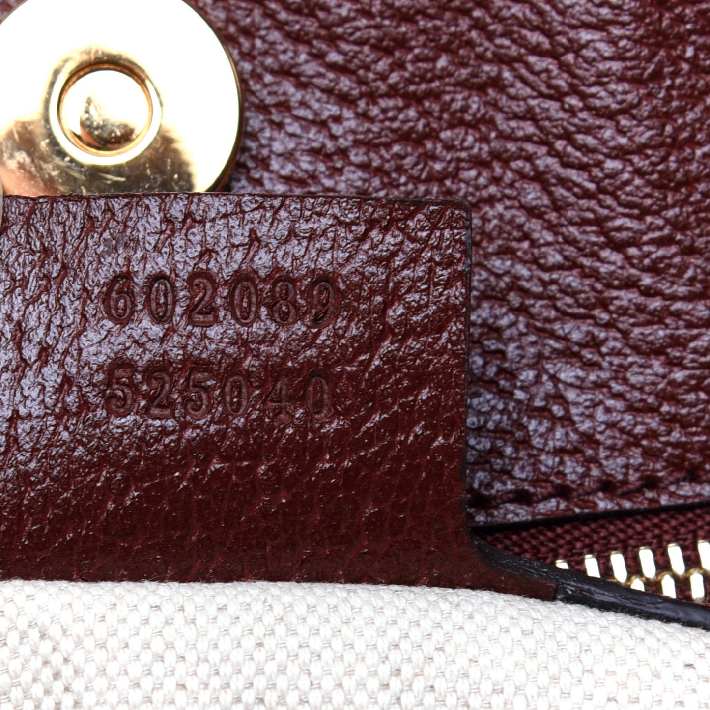 Monogram Textured Dollar Calfskin Horsebit 1955 Cinch Top Messenger Bag Sahara Rubino Chardonnay