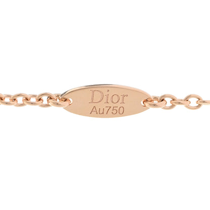 Christian Dior 18K Rose Gold Diamond Small Rose Couture Necklace 5 of 6