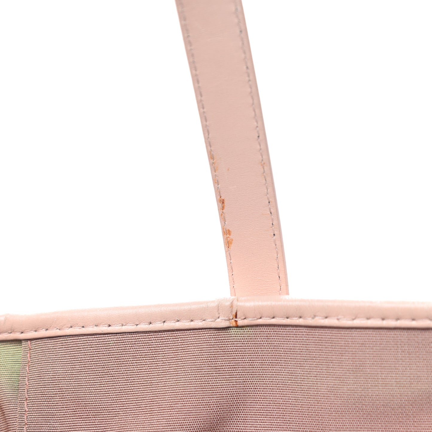 Coated Canvas Cannage Medium Panarea Tote Rosato