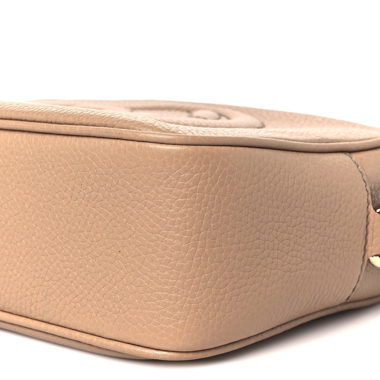 Gucci Pebbled Calfskin Small Soho Disco Bag Rose Beige 11 of 11