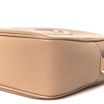 Gucci Pebbled Calfskin Small Soho Disco Bag Rose Beige 11 of 11