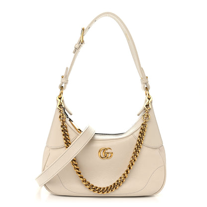 Gucci Goatskin Small Aphrodite Shoulder Bag Mystic White 1 of 9