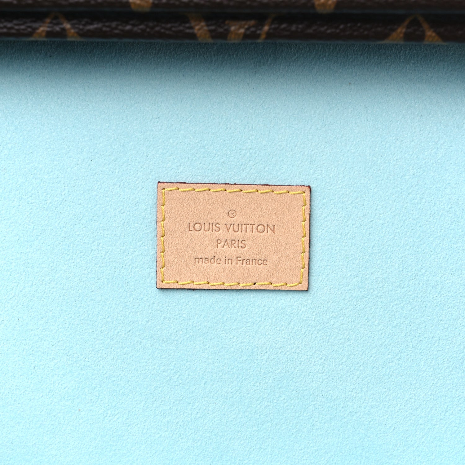 Louis Vuitton Monogram Coffret Tresor 24 Lagoon Blue 7 of 9