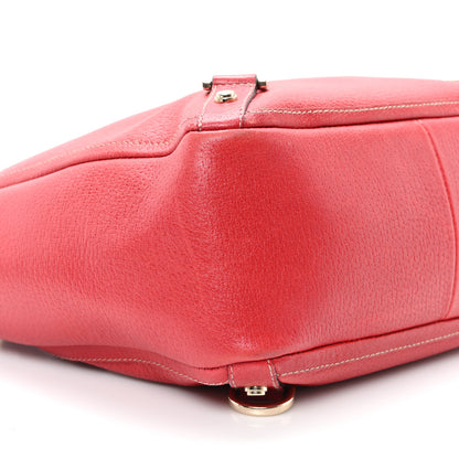 Gucci Calfskin Small Abbey Tote Red 9 of 13